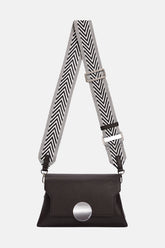 Oryany - Lottie Flap Crossbody Medium Handbags - Dark Chocolate / One Size